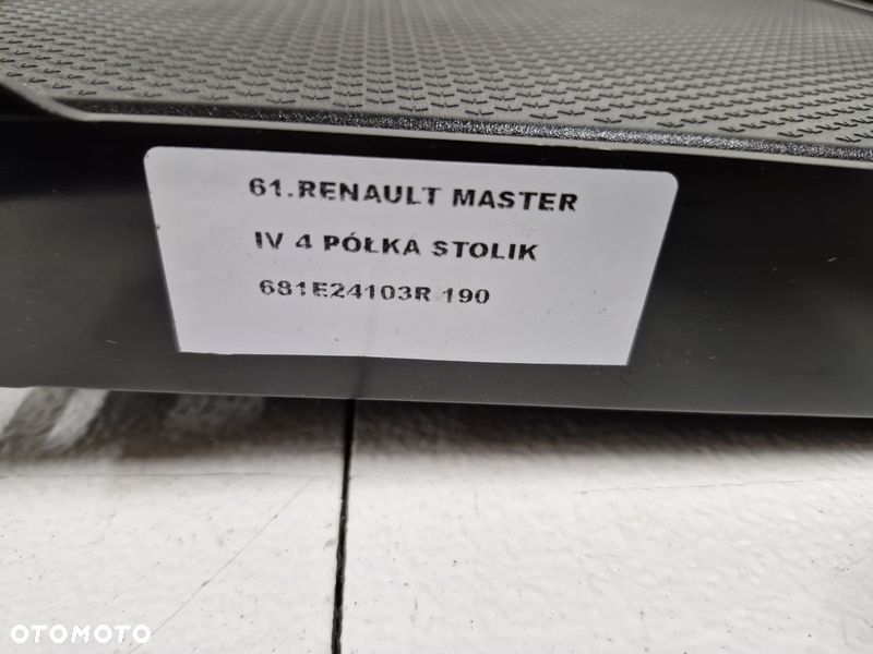 RENAULT MASTER 3 III LIFT 4 IV PÓŁKA STOLIK DESKI 681E24103R - 7