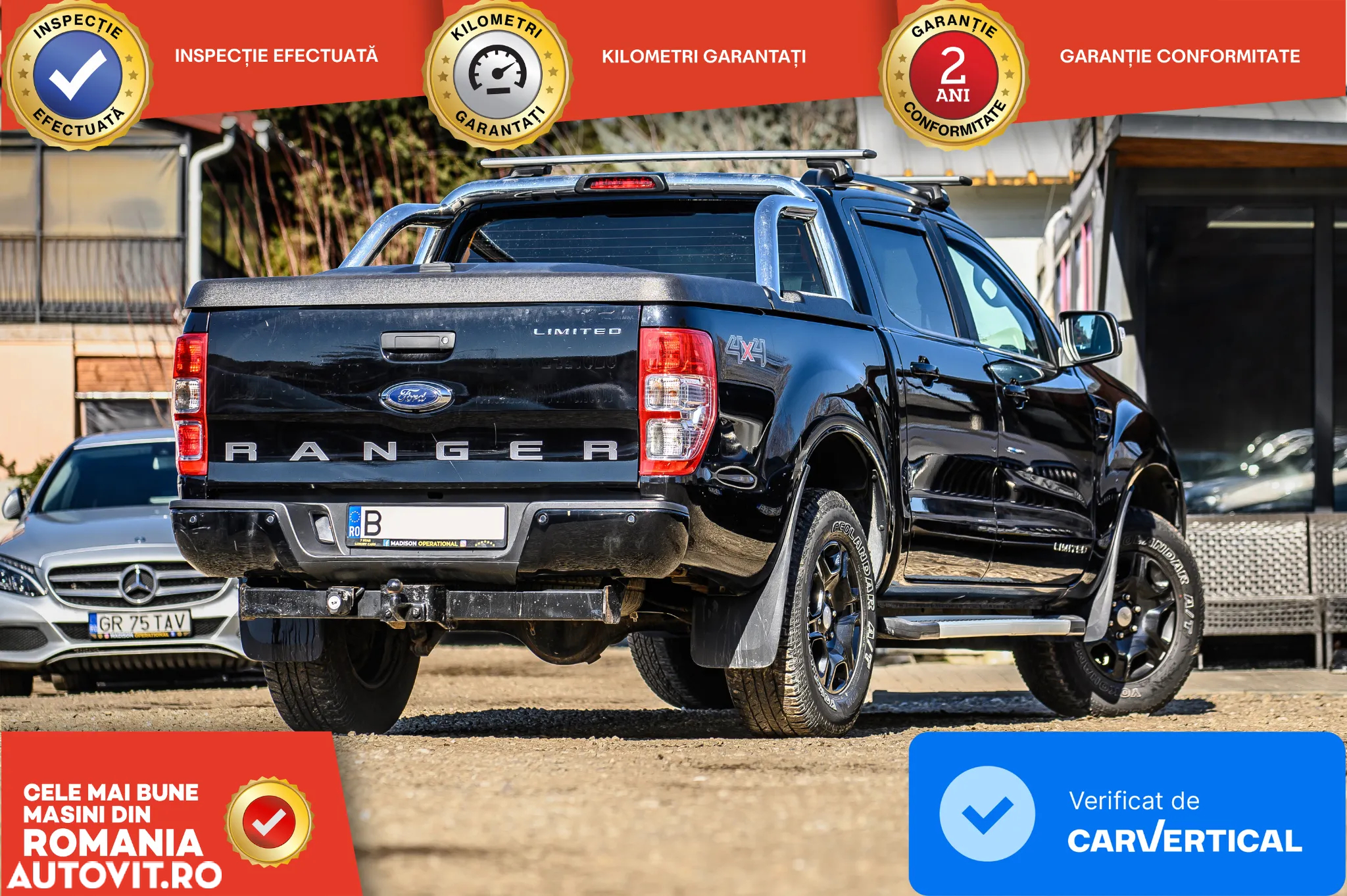 Ford Ranger Pick-Up 3.2 Duratorq 200 CP 4x4 Cabina Dubla Limited Aut. - 3