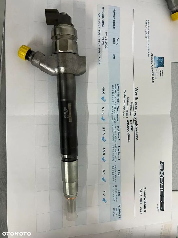 Wtryskiwacz 6C1Q-9K546-AC Denso - 4