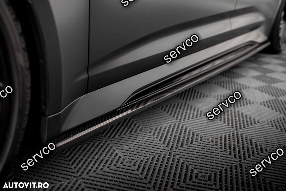 Praguri Audi RS6 RS7 C8 2019- v9 - Maxton Design Carbon - 4