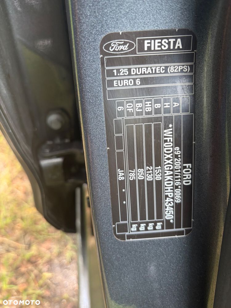 Ford Fiesta 1.25 Silver X (Ambiente) EU6 - 13