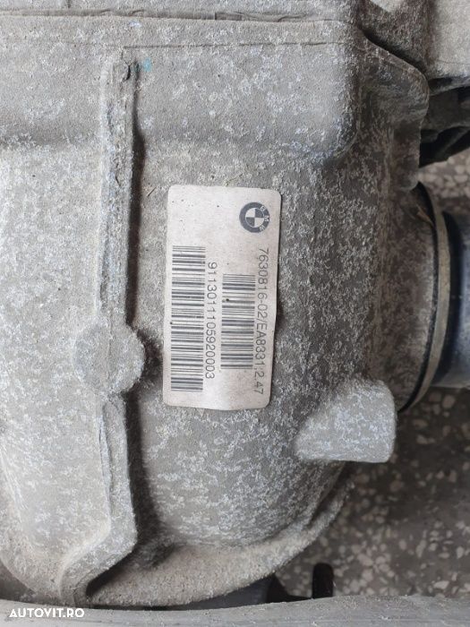 Grup diferential spate BMW seria 5 F11 xdrive cod 7630816 raport 2.47 - 1