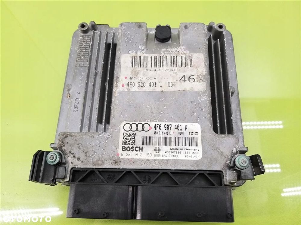 Zestaw odpalający startowy Audi A6 C6 2004-2011 3,0 D 4F0907401A 0281012153 - 9