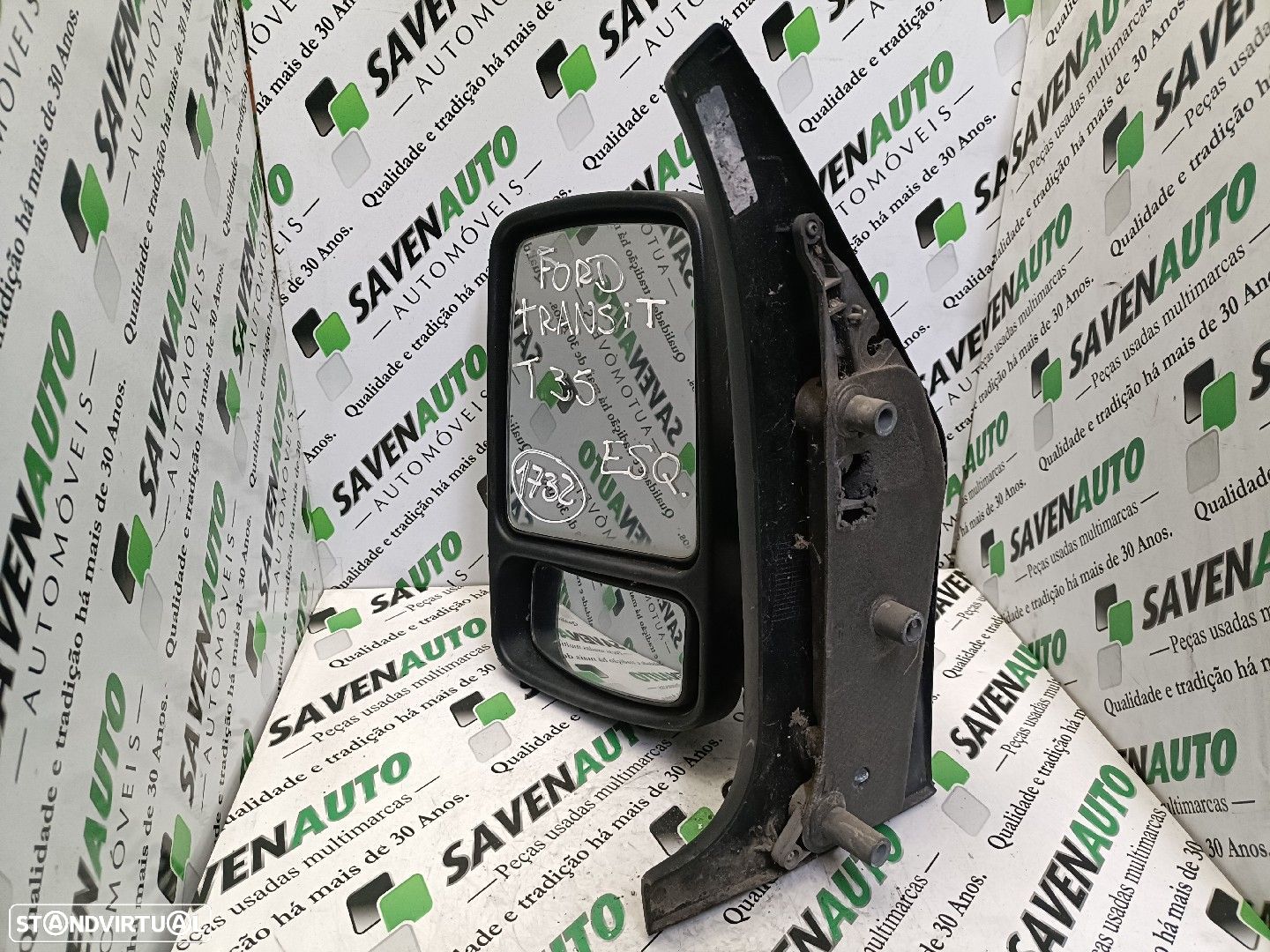 Espelho Retrovisor Esq Manual Ford Transit Caixa (Fa_ _) - 1
