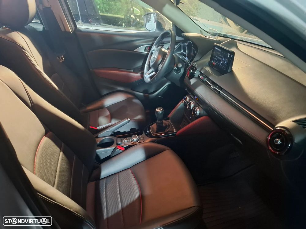 Mazda CX-3 1.5 Sky.Excellence HT Leather White Navi - 12