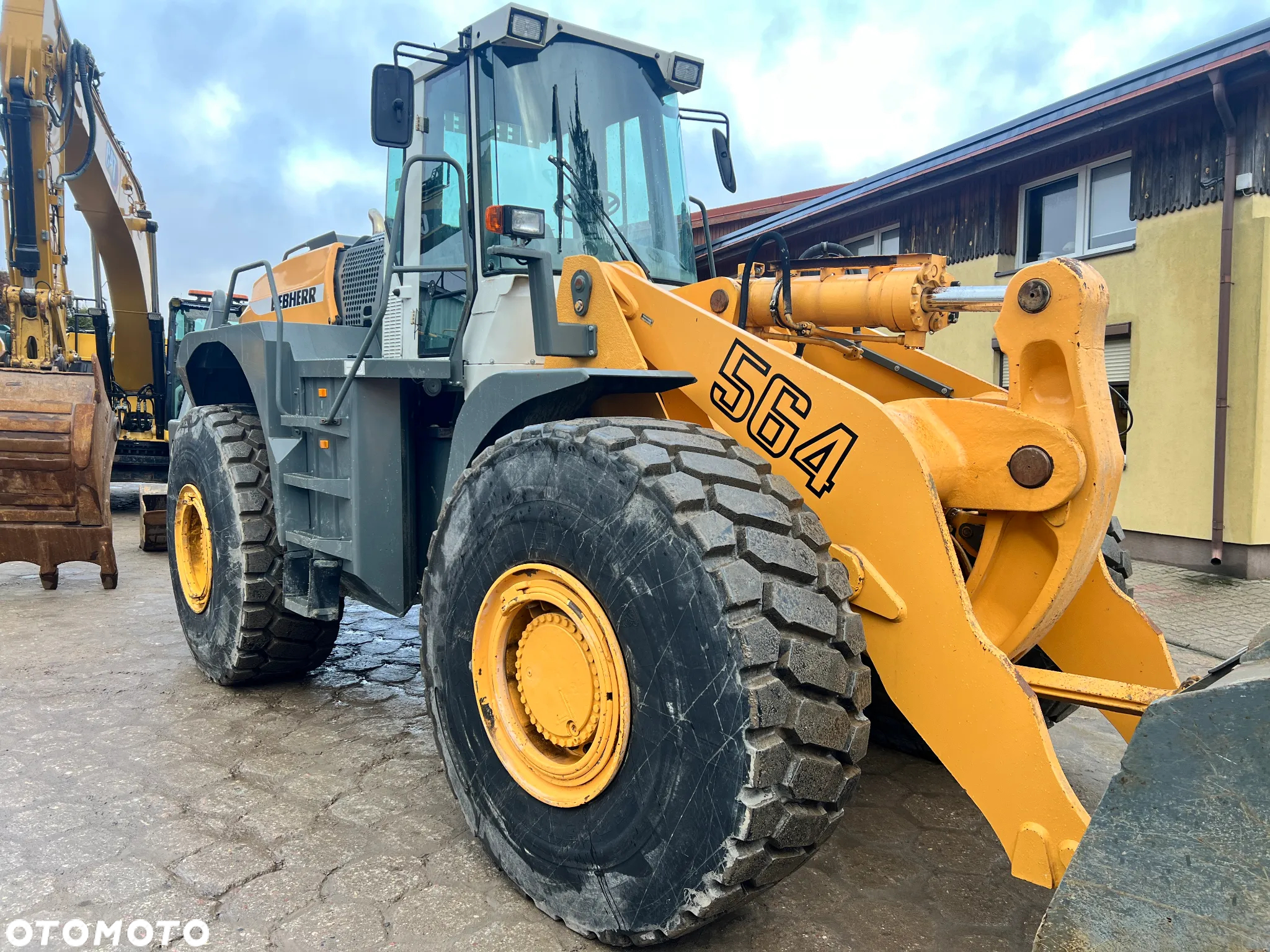 Liebherr ładowarka kołowa L564 Nowe Opony, Gotowa do pracy, 4m3, wytulejowana. KLIMA - 5