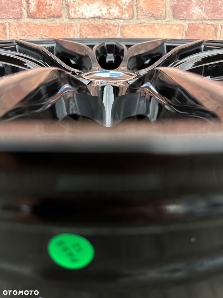Nowe czarne felgi 5x120 19 BMW F10 8.5j ET35 9.5j ET40 F12 F06 5 GT E90 F01 X1 X3 F25 X4 Z4 F30 F32 F34 F36 E60 jak styling 405 M pakiet Carbonado Shine - 6