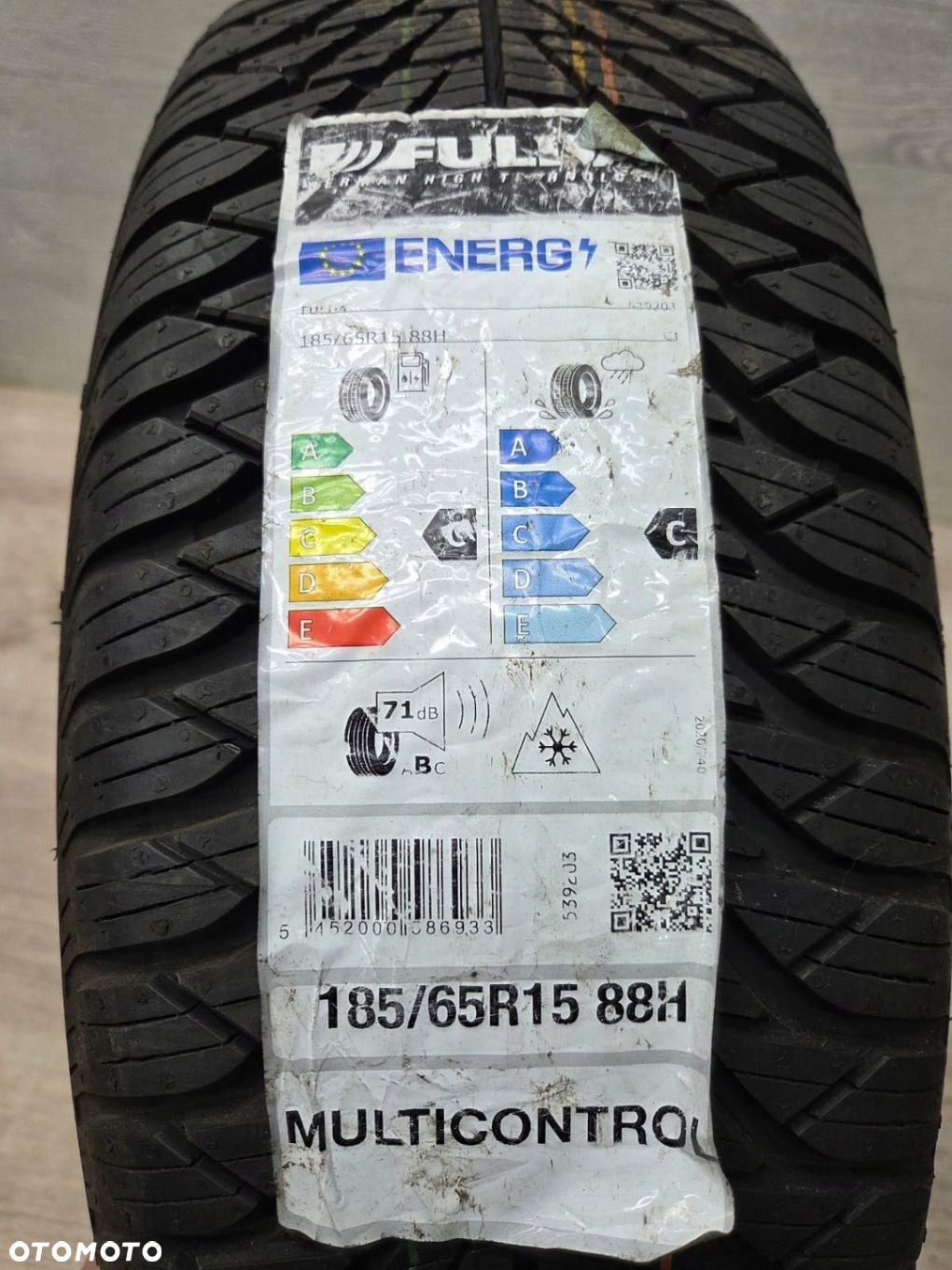 Opona całoroczna Fulda MultiControl 185/65R15 88 H - 7