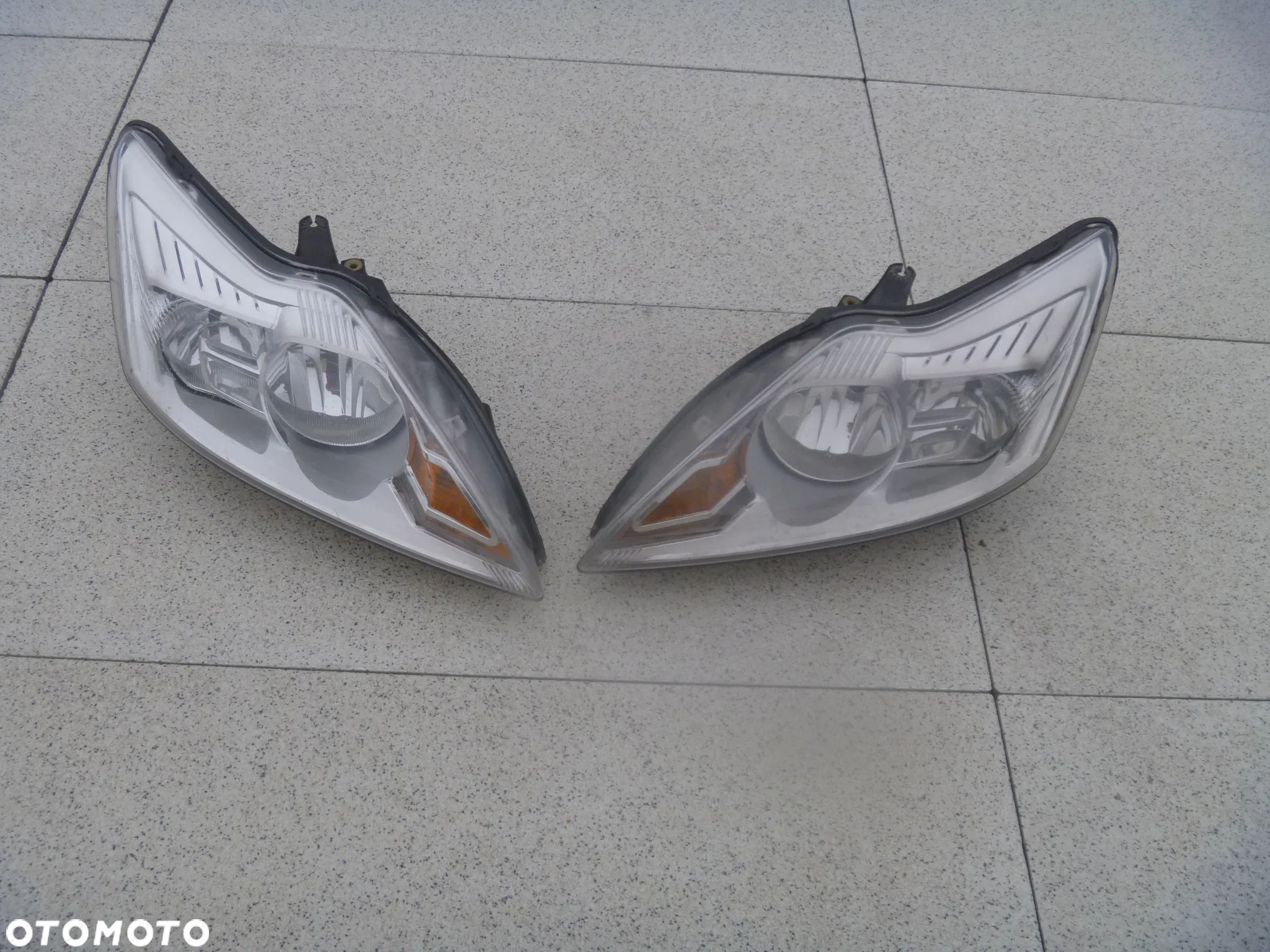 FORD FOCUS MK2 LIFT 5 DRZWI ZDERZAK TYLNY ŚLIZGI ORYGINAŁ - 5