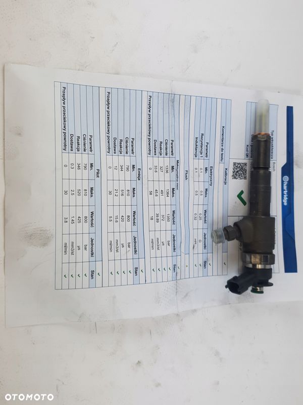 WTRYSKIWACZE BOSCH 0445110135 2 LATA GWARANCJI - 1