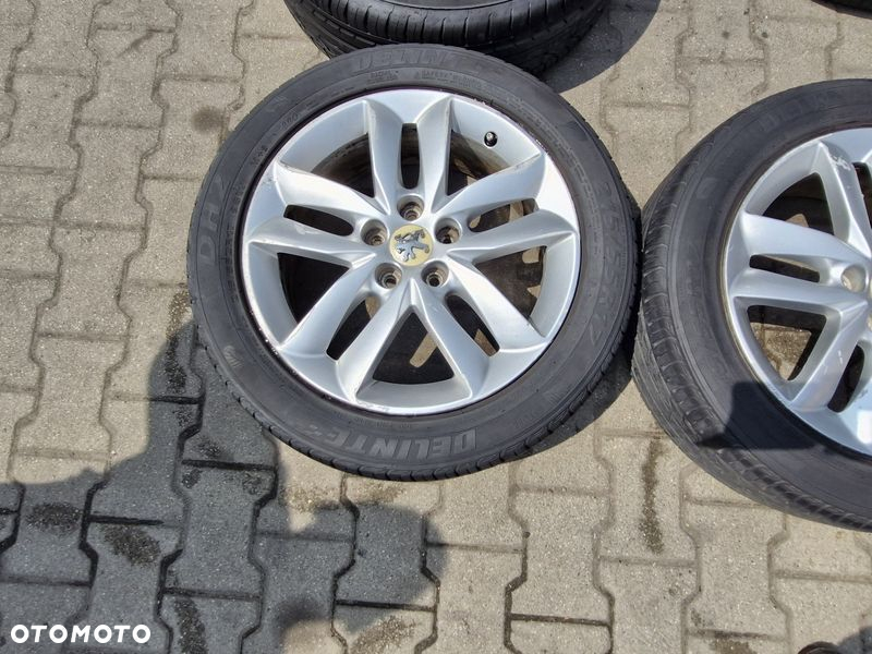 PEUGEOT 508 1 I FELGI ALUMINIOWE ALUFELGI 17'' CALI 5x108 7J ET46 9671401380 - 9