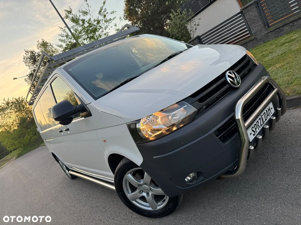 Volkswagen TRANSPORTER L2H1 LIFT Długi Klima Duże Radio Tempomat Furgon 3os. Rury - 29