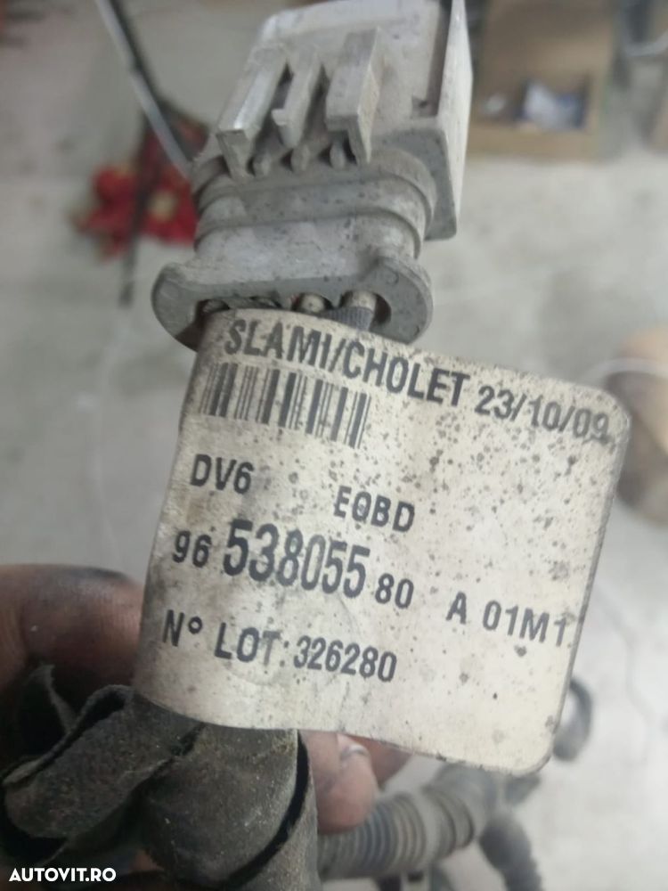 Instalatie bujii incandescente 1.6 ddis 9hx 9653805580 Citroen C3 1 - 2