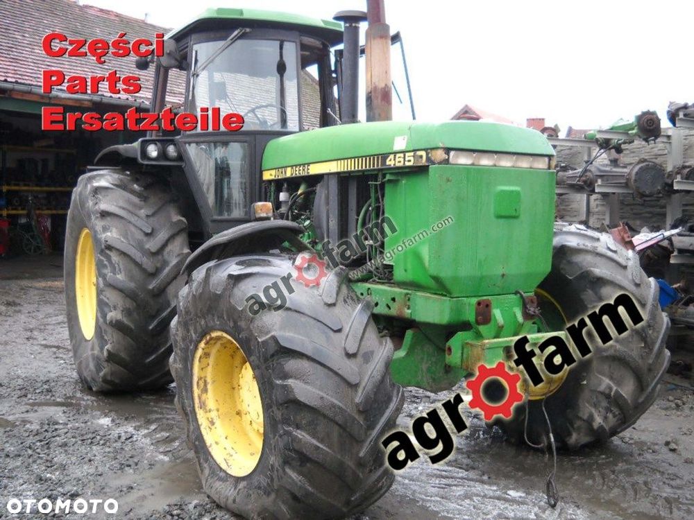 John Deere 4650 części, skrzynia biegów, silnik - 3