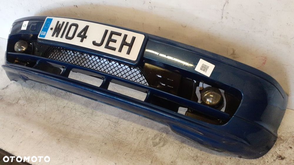 ^ ZDERZAK PRZÓD PRZEDNI DO BMW E46 III COUPE le mans blue HALOGENY - 3