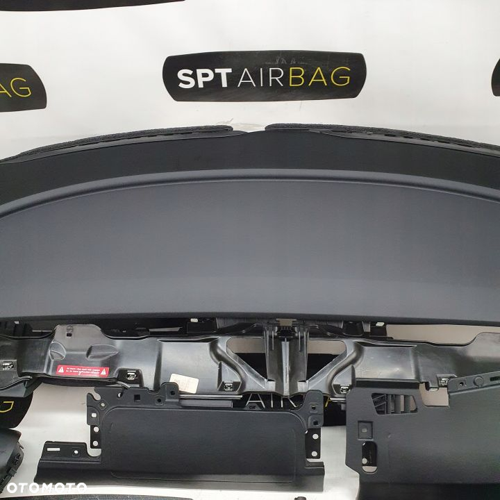 TESLA 3 III DESKA ROZDZIELCZA KONSOLA KOKPIT PULPIT PODUSZKI AIRBAG AIR BAG PASY KIT SET - 3