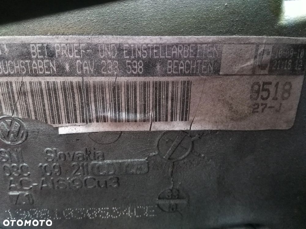 silnik vw skoda seat audi 1,4tsi CAV - 2