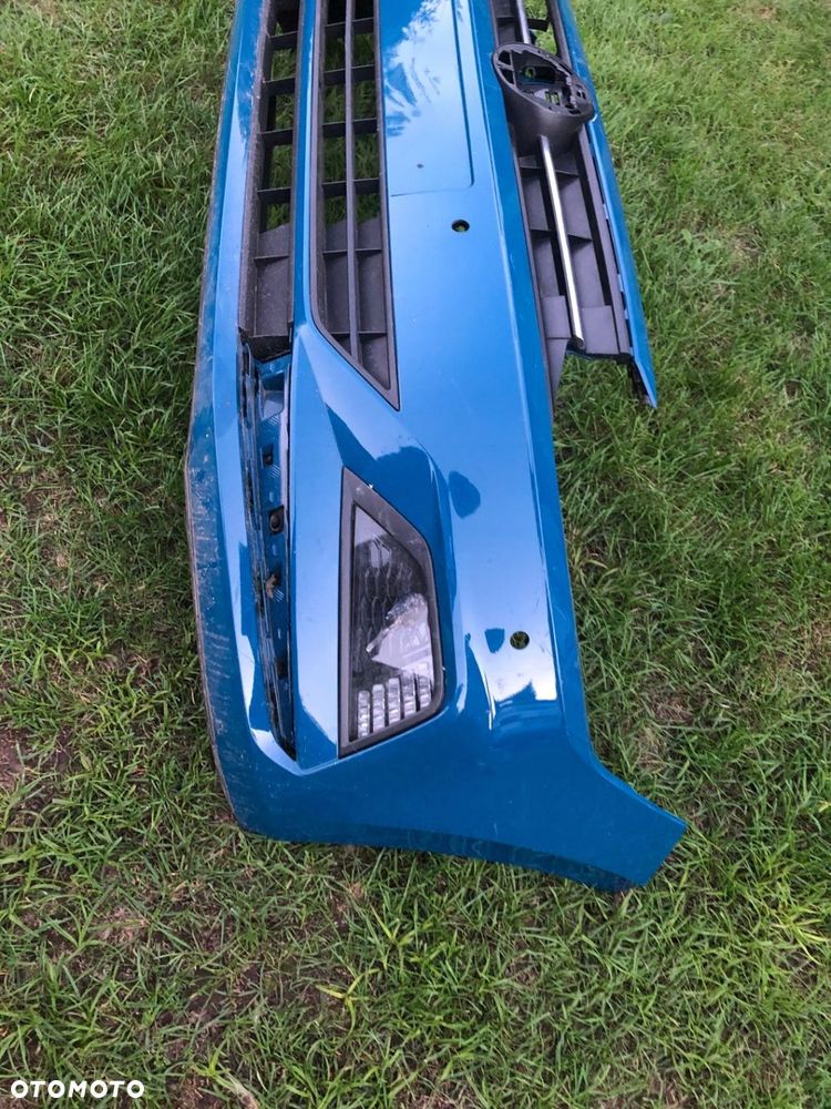 VW POLO 2G0 ZDERZAK PRZEDNI HALOGEN GRILL BELKA - 2