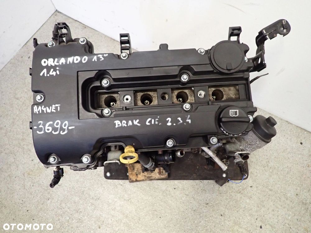 CHEVROLET ORLANDO 1.4T 10- SILNIK NA CZĘSCI WAŁ GŁOWICA MISKA TŁOKI - 10