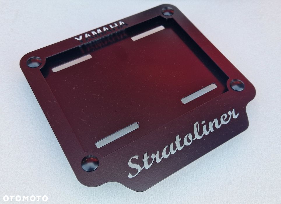 Ramka pod tablice rejestracyjną yamaha stratoliner czarna - 1