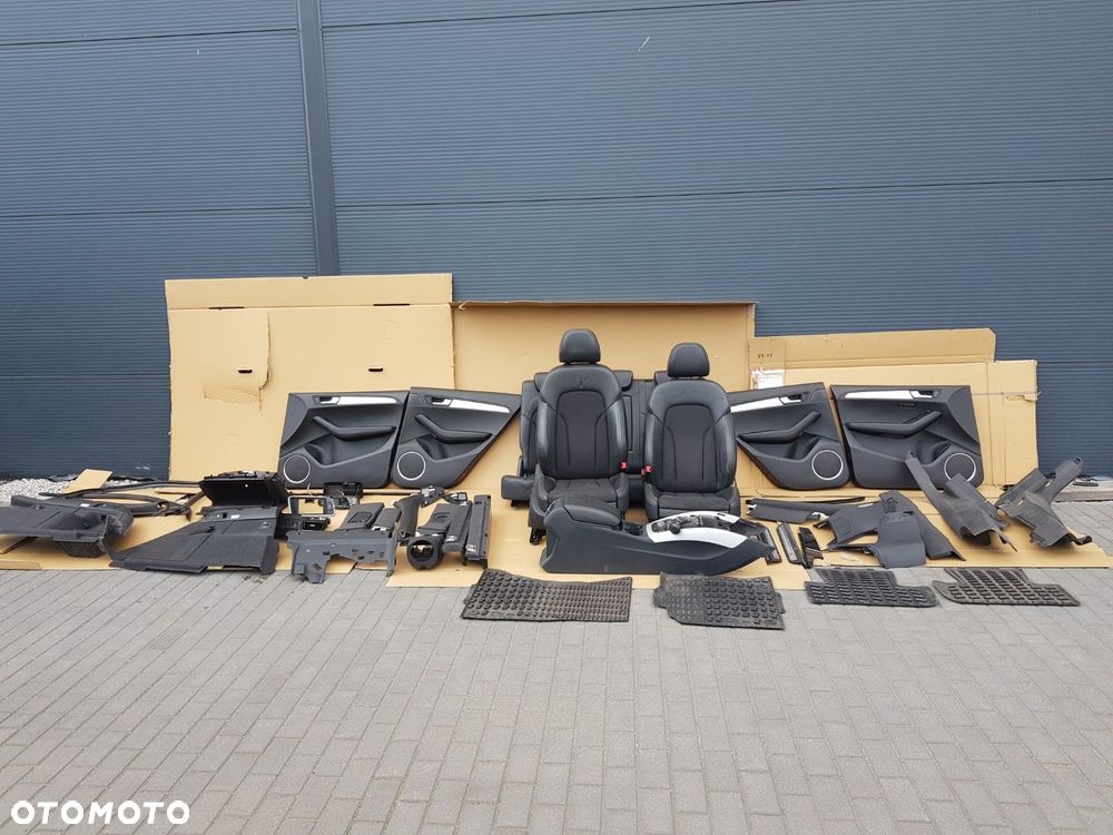 KOMPLETNE WNĘTRZE TAPICERKA PODSUFITKA FOTELE TUNEL AUDI Q5 S-LINE LIFT 8R 12-16 - 2