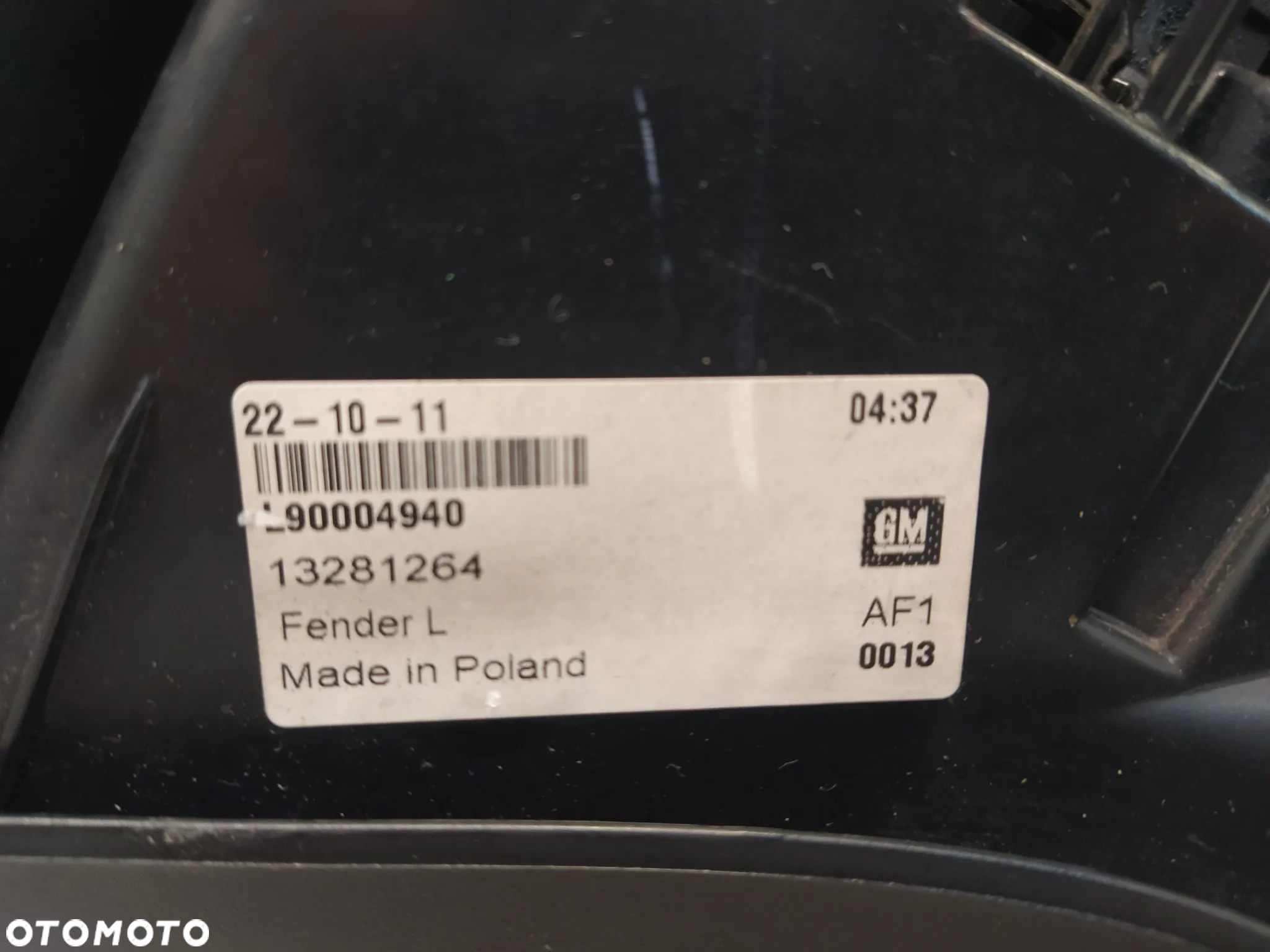 OPEL ASTRA J GTC OPC LAMPA TYŁ TYLNA LEWA BŁOTNIKA - 8