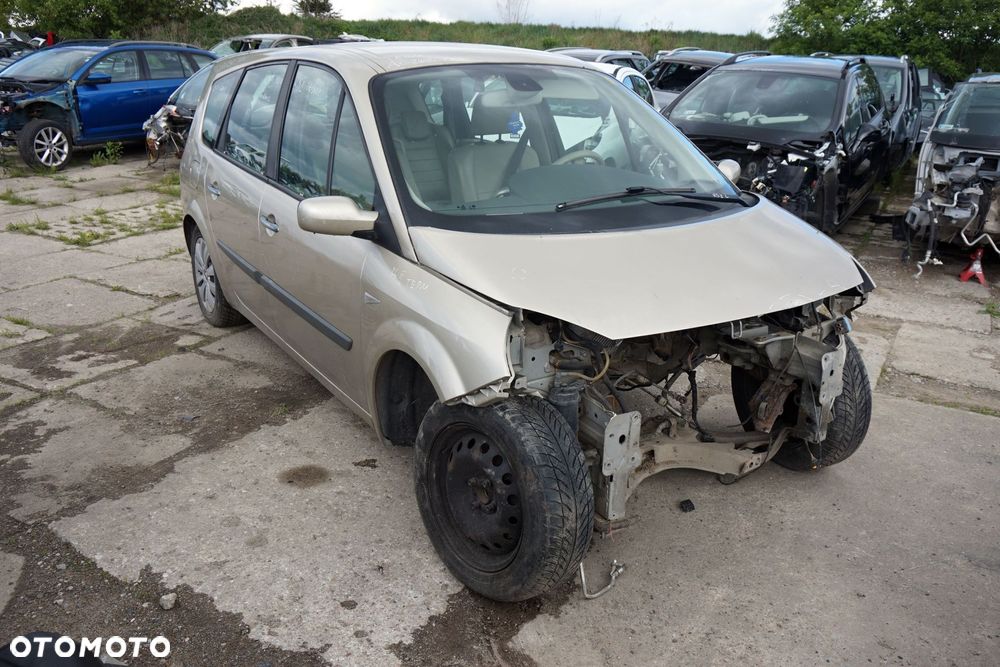 RENAULT SCENIC GRAND II PH2 LIFT 2008 TED11 1.9 DCI F9Q818 130KM ND0002 BEŻOWY na części - 7