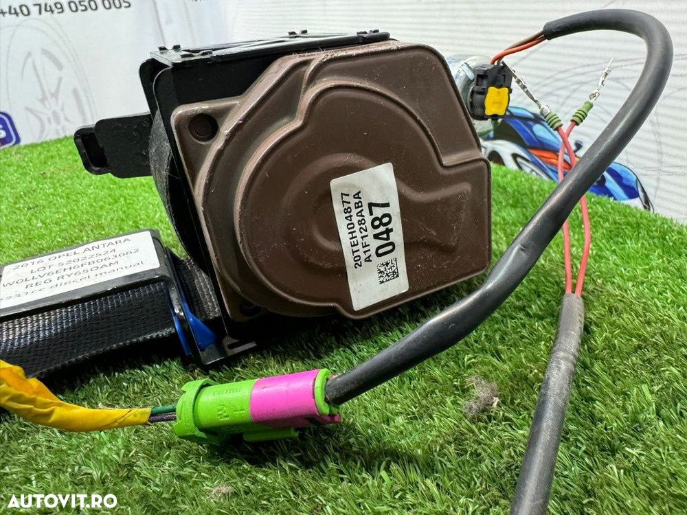 Centura siguranta cu pretensioner dreapta fata opel antara 2011-2015 r - 4