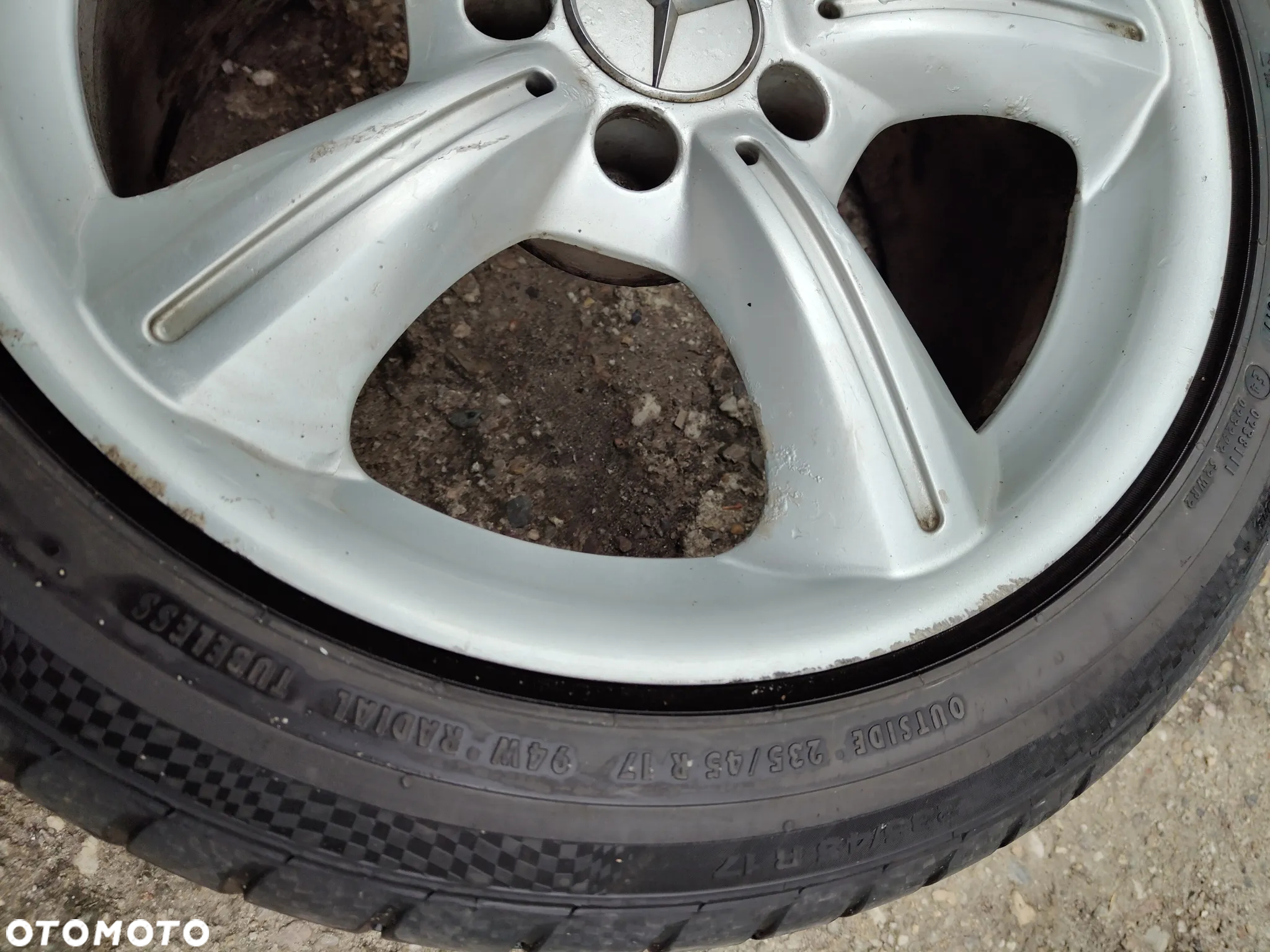 MERCEDES SLK 171 Felga aluminiowa Oryginał 17 1714011302 - 5