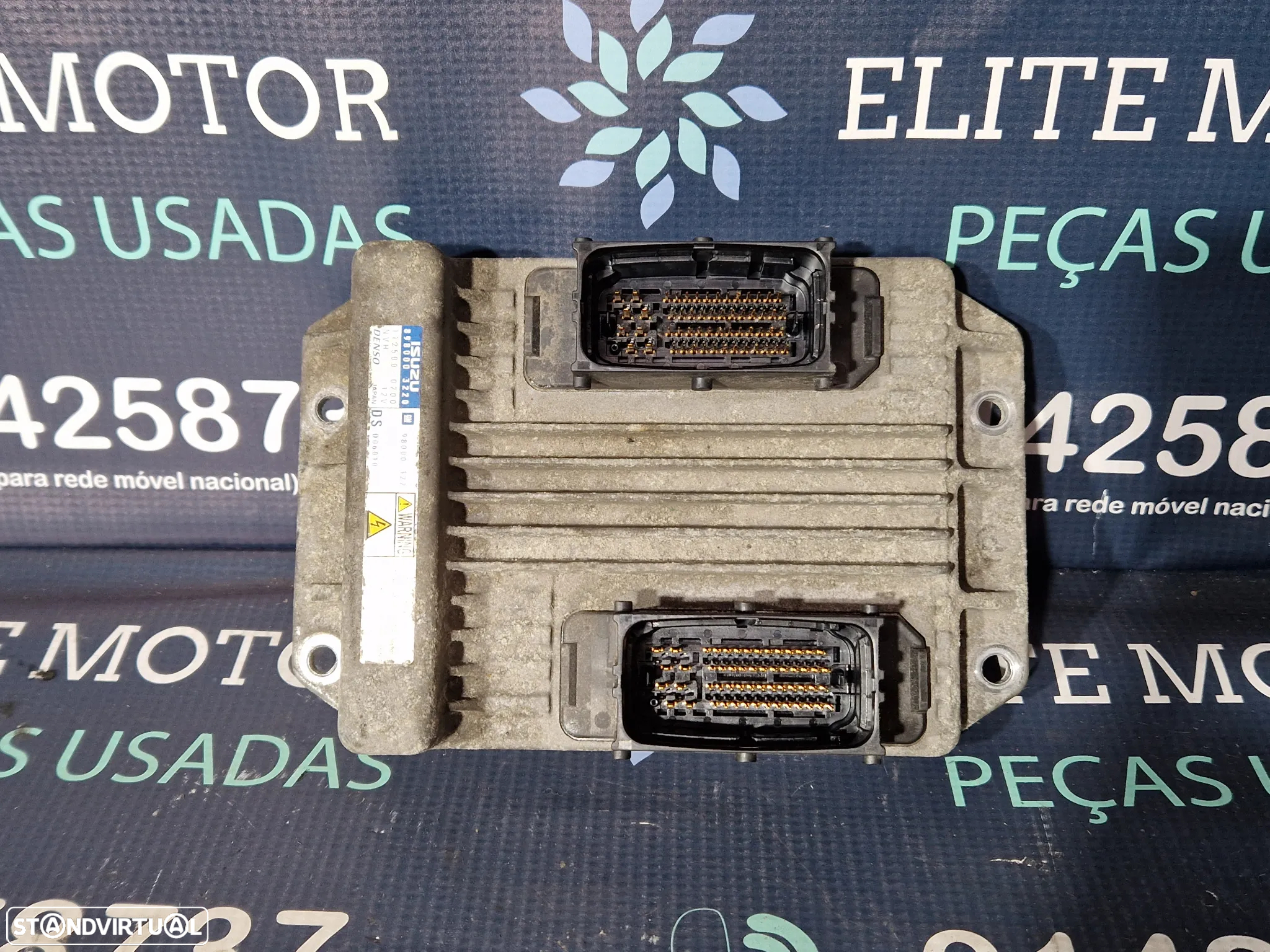 Centralina de motor usada OPEL MERIVA 1.7 CDTI DENSO 112500 0200 / GM 98000 332 Z17DTH - 2