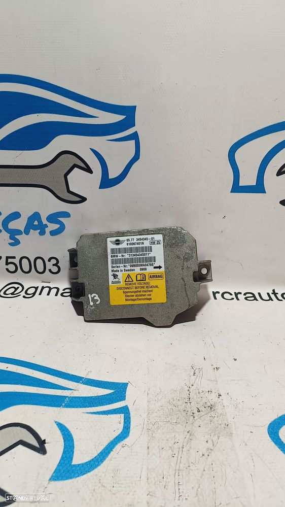 CENTRALINA ECU MODULO AIRBAG MINI COOPER R57 LCI CABRIO R57 6577345434501 65773454345 345434501 3454345 - 5