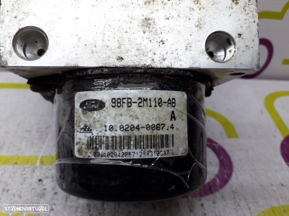 Módulo ABS Ford Fiesta 1.25 i 75Cv de 2000 - Ref: 98FB2M110AB - NO70086 - 5