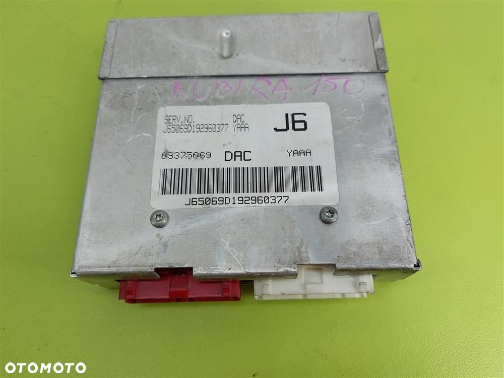 Komputer sterownik silnika Daewoo Nubira II 1999-2003 09375069 ORYGINAŁ - 1