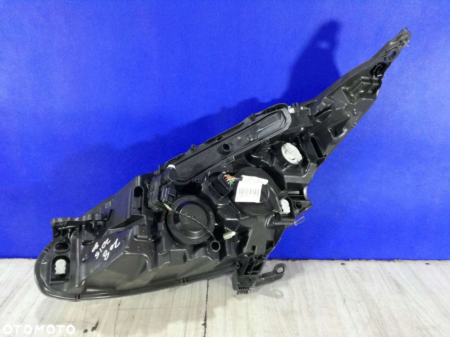 Peugeot 208 15/19 Lift lampa reflektor prawa soczewka led Anglik UK - 2