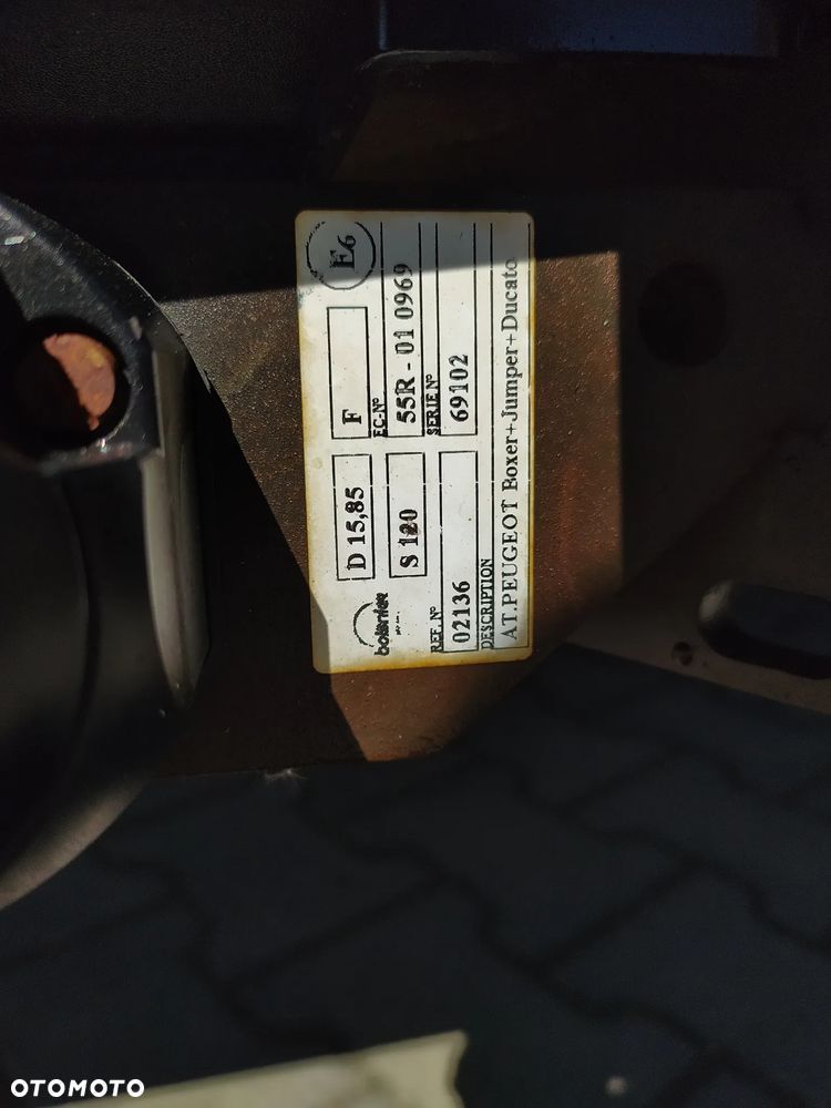 Citroën JUMPER # BAGAŻNIK # HAK # GWARANCJA MECHANICZNA 1 - ROK # FAKTURA VAT 23 % - 17