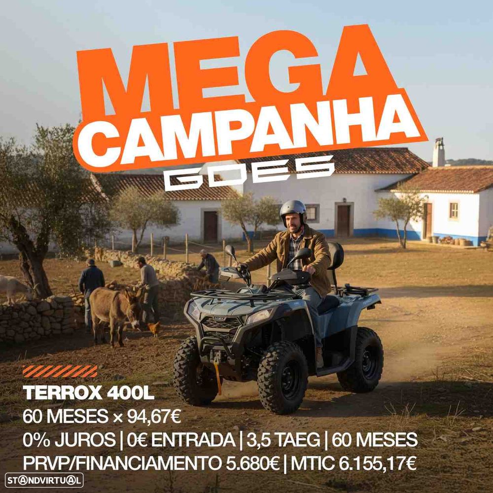 Goes Terrox 400L (FINANCIAMENTO 0% JUROS) - 1