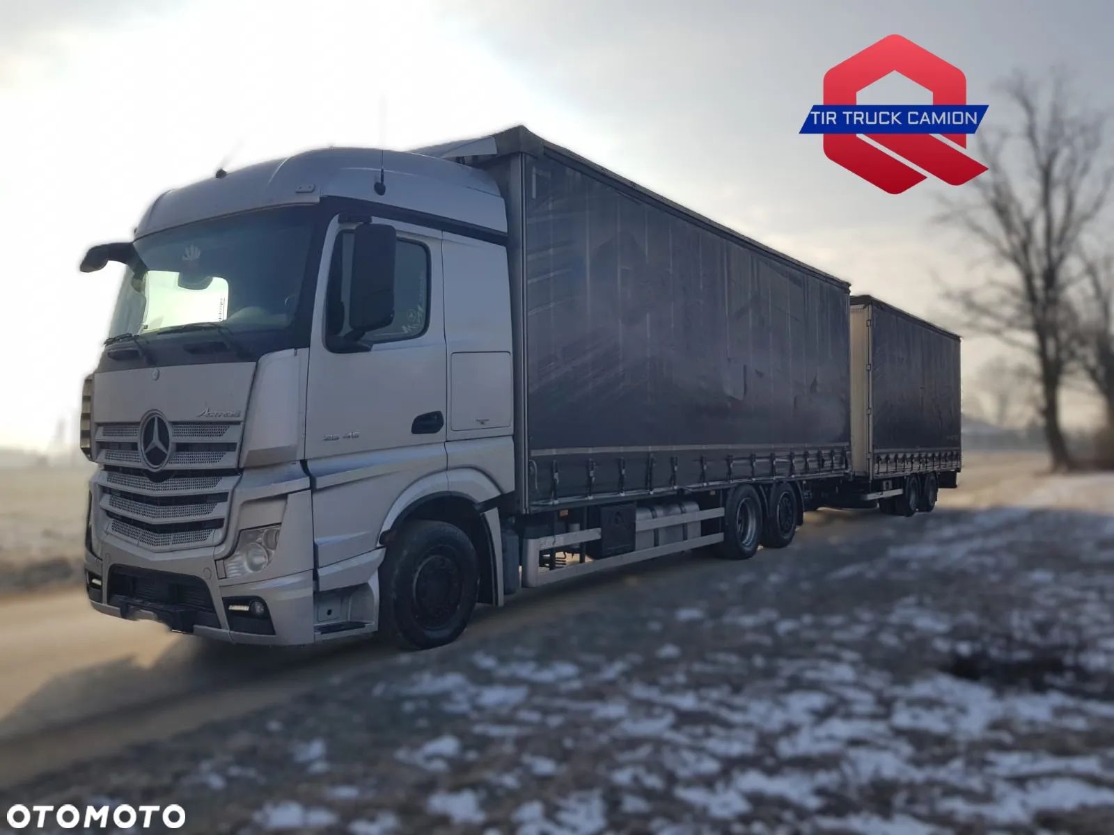 Mercedes-Benz ACTROS TANDEM PRZEJAZDOWY 8.5+7.3  ZAMIANA - 1
