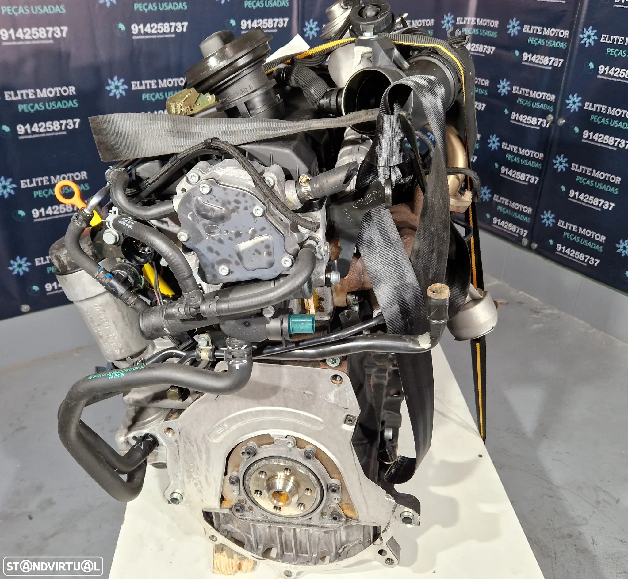 Motor usado ATD VW GOLF IV 4 1.9 TDI 100CV PD A3 8L LEON BORA IBIZA - 3