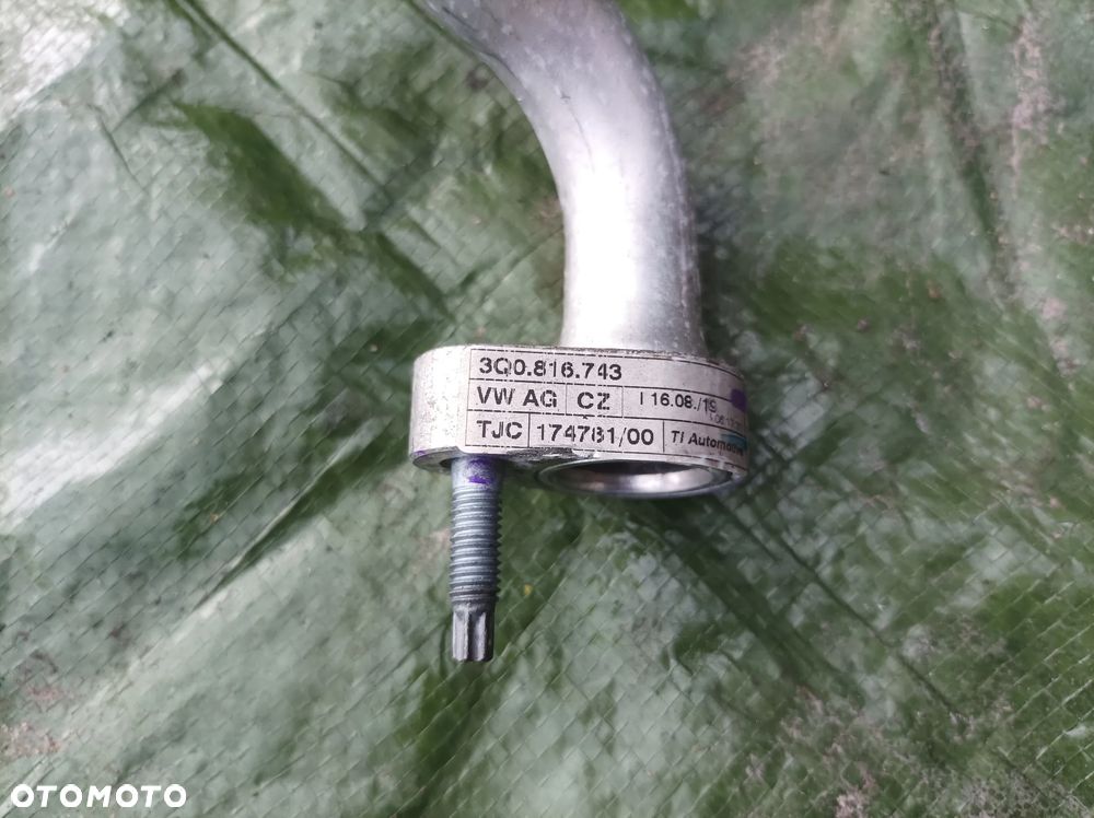 Vw Passat B8 przewód klimatyzacji 3Q0816743 - 3