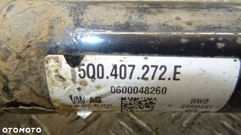 półoś prawy prawa przód 2.0 tdi skoda octavia iii 5q0407272e - 4