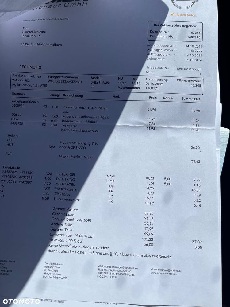 Opel Agila 1.2 Edition - 39