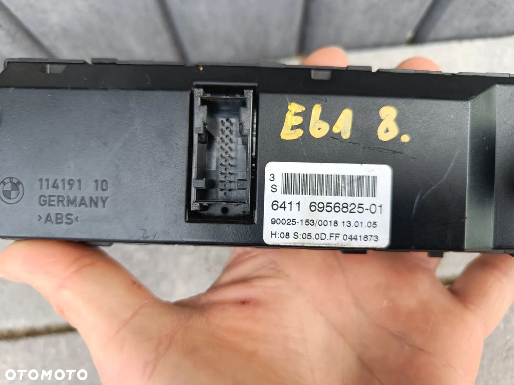 BMW E60 E61 PANEL KLIMATYZACJI BASIS 6956825 - 7