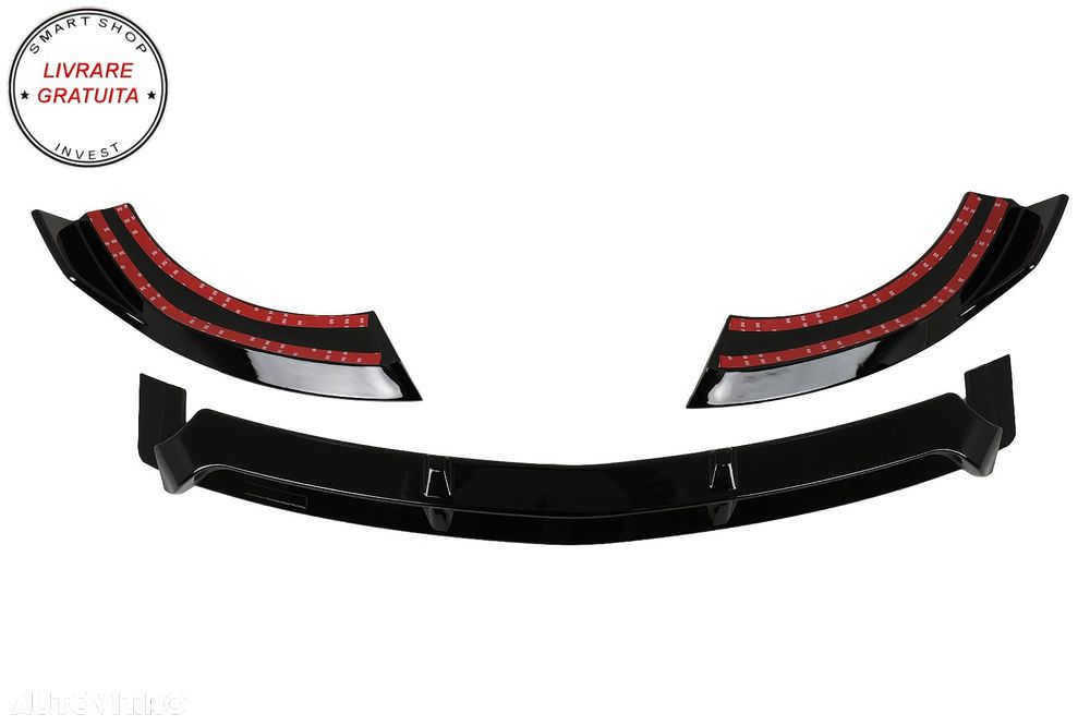 Prelungire Bara Fata Mercedes E-Class W213 S213 C238 (2016-2019) Sport Look Piano - livrare gratuita - 6