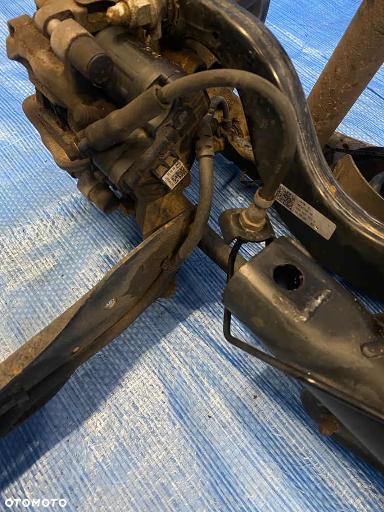 AUDI A3 8V LEON III GOLF VII 5Q0505315G ZAWIESZENIE WAHACZE AMORTYZATORY TYŁ TYLNE KOMPLETNE BELKA WÓZEK SANKI ZWROTNICE TARCZE ZACISKI KOMPLET - 10