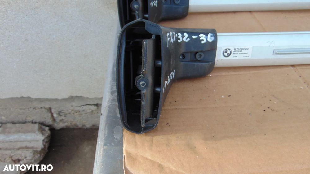 Bari transversale portbagaj BMW F22/F32/F36 an 2014-2021 cod 82712350212 - 9