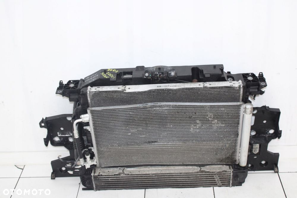 RENAULT SCENIC III 09R- 2.0 DCI PAS PRZEDNI CHŁODNICE KOMPLET - 1