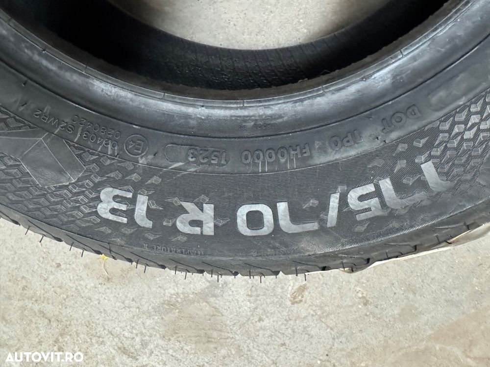 Vând 4 anvelope 175/70/13 vredestein allseason noi - 4