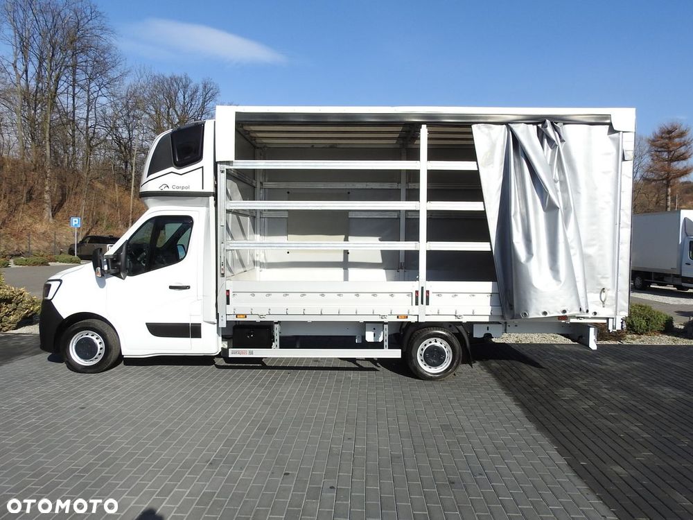 Renault MASTER  PLANDEKA 10 PALET WEBASTO TEMPOMAT LEDY PNEUMATYKA KLIMATYZACJA  165KM - 9