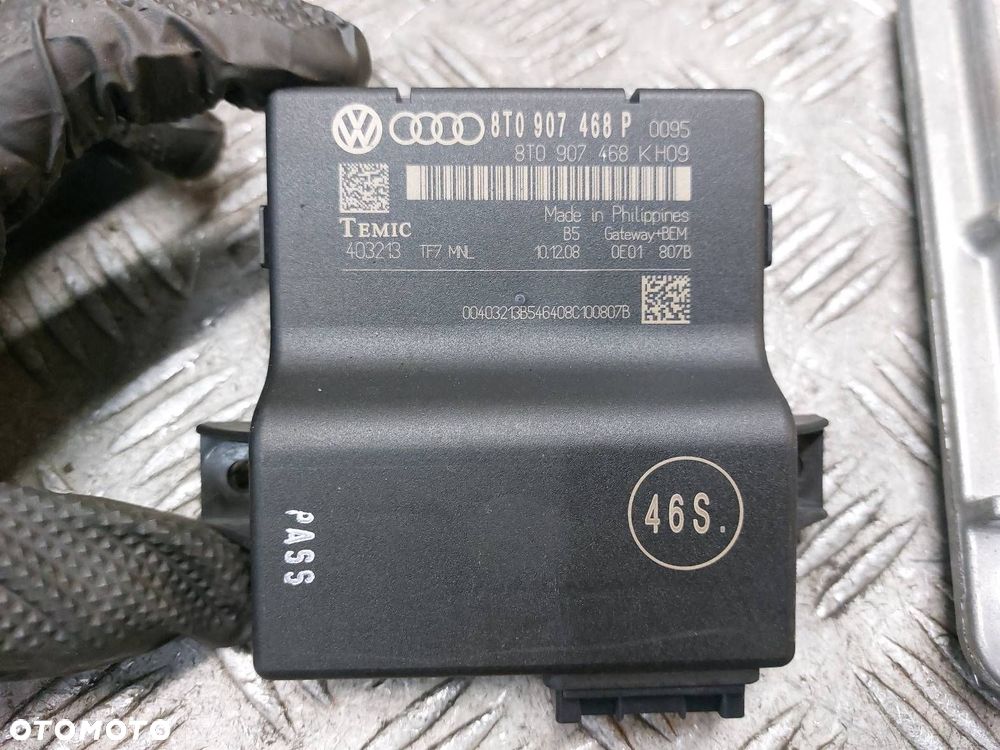 ZESTAW STARTOWY AUDI A4 B8 2.0 TFSI 8K2907115Q 8K0920930A 8K0909131C - 4