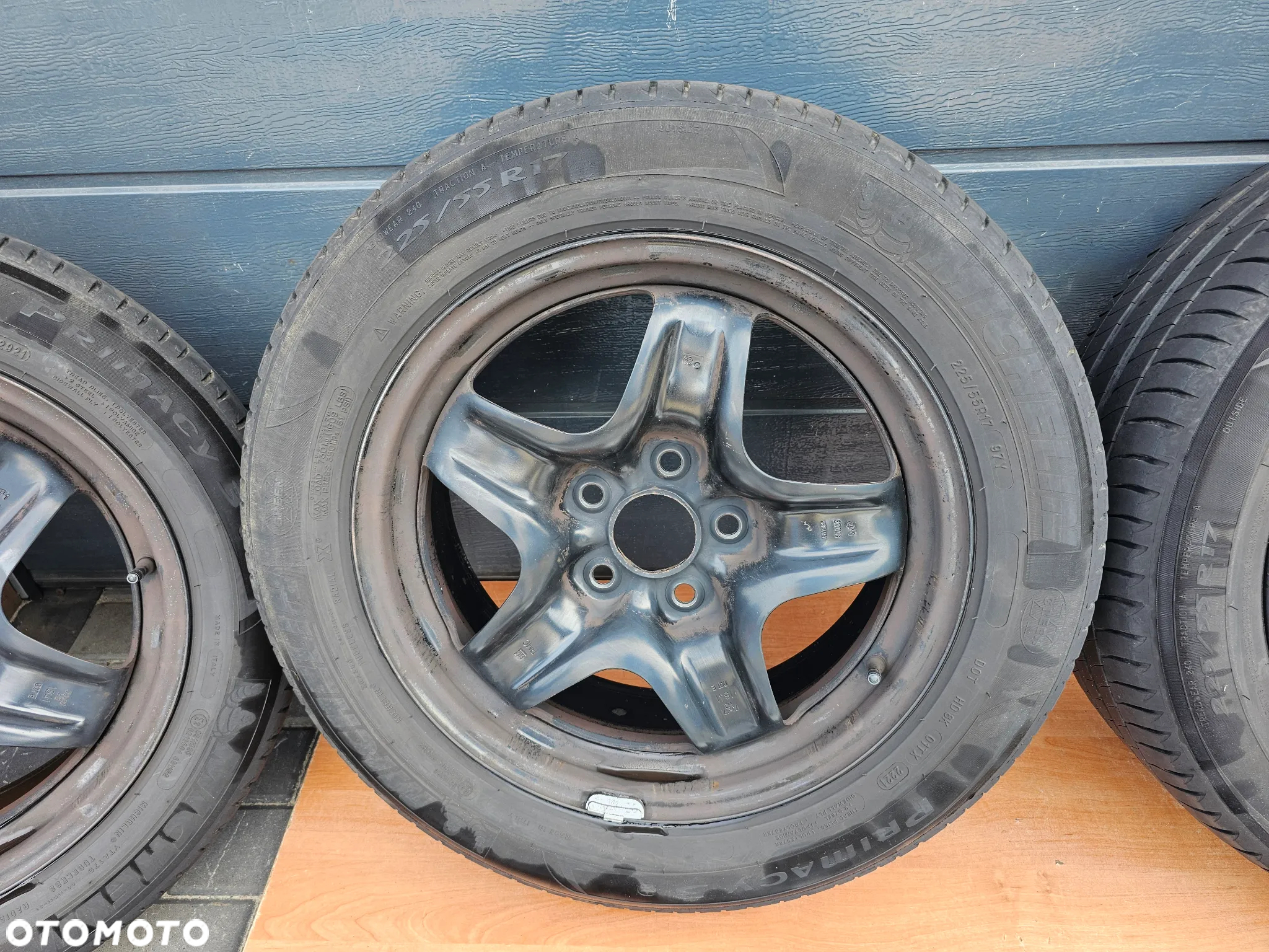 FELGI STALOWE STRUKTURALNE DEKLE OPONY LETNIE OPEL INSIGNIA 5X120 17 CALI 225/55/17 IS41 - 4